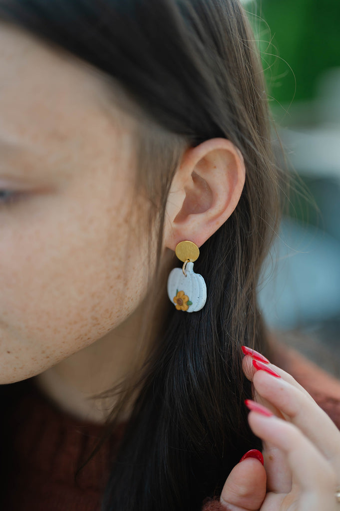 How to wear Polymer Clay Earrings